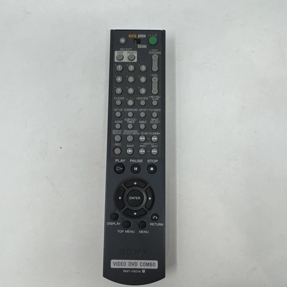 Genuine‎ Sony RMT-V501 Remote Control DVD VCR Combo SLV-D100 SLV-D300 SLV-D300P